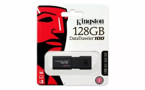 新低！金士顿 Kingston Digital 128GB 3.0 闪存盘特卖！