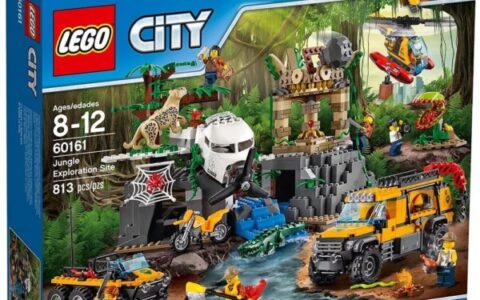 探索大自然超有趣的乐高 Lego 城市系列 60161 丛林探险场813块，特卖+包邮！