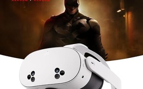 历史低价！Meta Quest 3S 第三代 256GB VR头显一体机 +《蝙蝠侠：阿卡姆暗影》+3个月会员捆绑套装特卖！送$50电子抵扣券