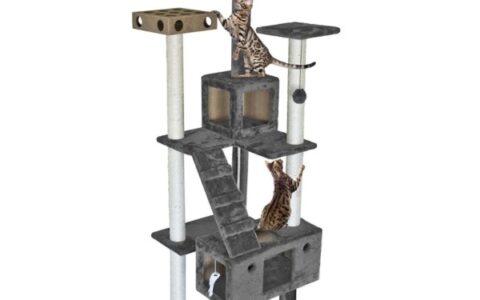 史低！Fur Haven 1.76米高超大猫树/猫爬架超低价+包邮！