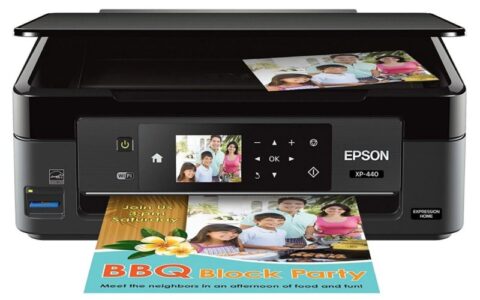 Epson爱普生XP-440无线彩喷一体打印机特卖+包邮！