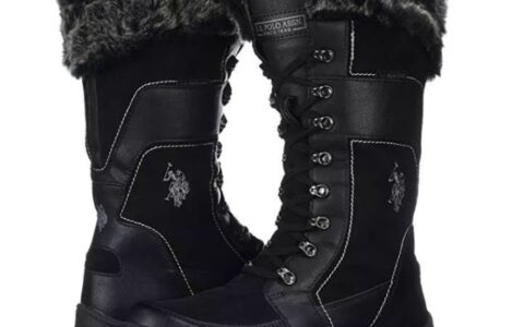 U.S. Polo Assn 美国马球协会女款长靴特卖+包邮！四色可选，码全！