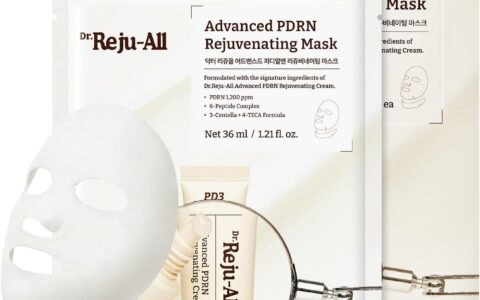 Dr.Reju-All 高级 PDRN 面部+颈部 双重护理面膜  4片装特卖+包邮！一包两用
