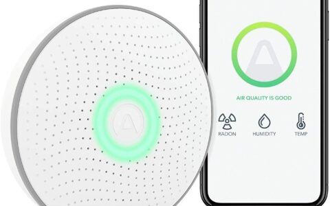 Airthings Wave 第二代 智能氡气检测仪特卖+包邮！居家防癌！原价249.99