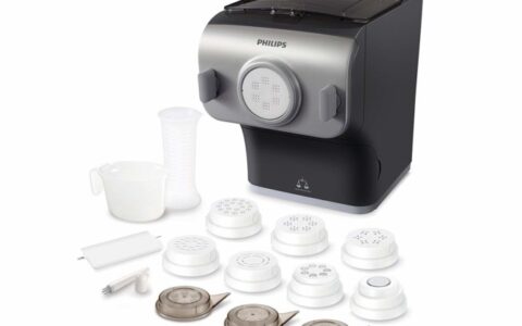 超值！升级版 Philips飞利浦面条机HR2358/05 特卖+包邮，送8种喷嘴！饺子馄饨皮神器！
