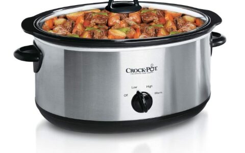 Crock-Pot 7夸脱不锈钢慢炖锅特卖+包邮！炖鸡炖肉一次完成