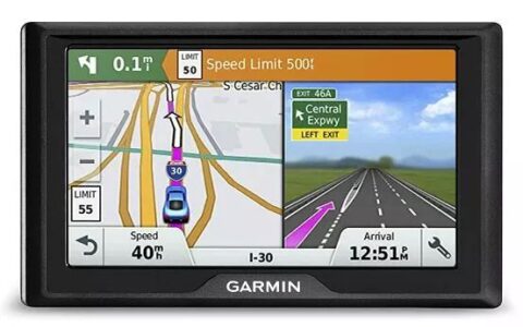 手慢无！Garmin 6英寸蓝牙汽车GPS导航新低+包邮！带预警+终身免费更新地图！