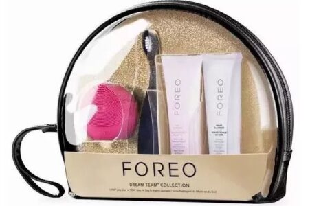 FOREO 洗脸刷和牙刷的套装超值礼盒（露娜 LUNA play plus + ISSA 逸萨电动牙刷）特卖+包邮！