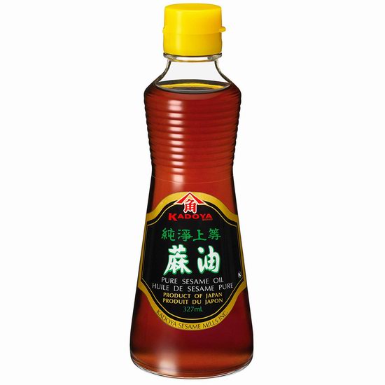 Kadoya æ¥æ¬å«è§ çº¯åä¸ç­éº»æ²¹ï¼327mlï¼5.2æ 5.97å åï¼