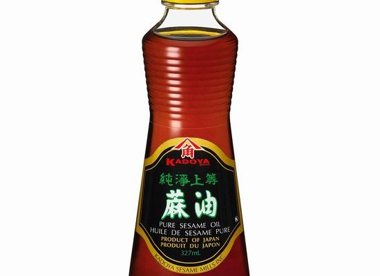 Kadoya æ¥æ¬å«è§ çº¯åä¸ç­éº»æ²¹ï¼327mlï¼5.2æ 5.97å åï¼