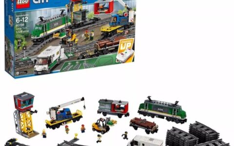 LEGO 乐高 60198 蓝牙遥控货运火车特卖+包邮！(1226块)