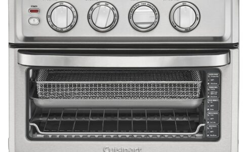 史低价！四款烤箱特卖！Cuisinart TOA-70C 1800W 8合1  大容量空气对流烤箱特卖+包邮！带空气炸锅功能