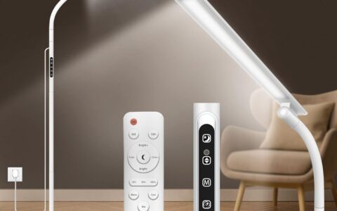Sunlamlux  10000 Lux 快乐日光灯  落地灯/台灯二合一 特卖+包邮！带遥控和触摸控制 亮度方向可调，2款可选