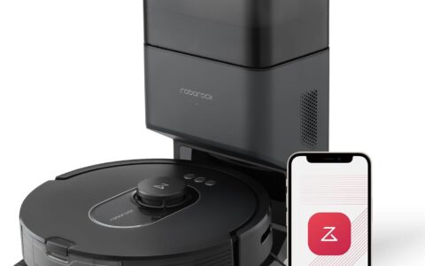 历史最低价！Roborock 石头科技 Q5 Max+ 5500pa 自清洁智能扫地机器人特卖+包邮！7周无需手动倒垃圾