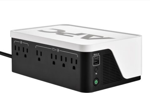 APC by Schneider Electric BE500G3 UPS 500VA/300W 备用电源和浪涌保护器特卖+包邮！停电应急必备！