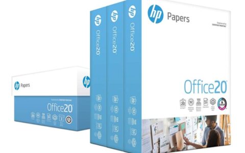 历史最低！ 惠普HP Office Ultra White超白打印/复印纸（3包/ 共1500页 ）限时特卖！
