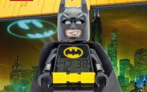 âLego Batman Movie 9009327 Batman Kids Minifigure Alarm Clock | Black/Yelow | Plastic | 9.5 inches Tall | LCD Display | boy Girl | Officialâçå¾çæç´¢ç»æ