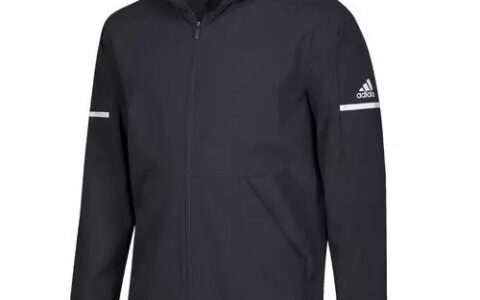 史低！Adidas Squad Woven 男女时尚连帽运动夹克特卖！多色可选！