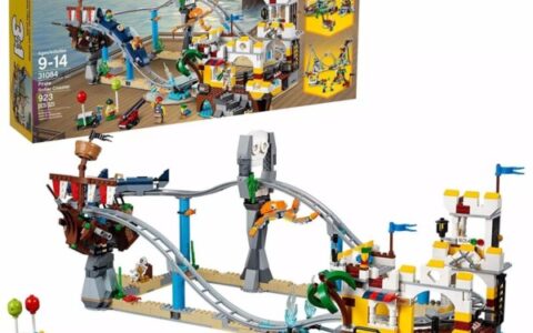 黑五价！史低！LEGO乐高 31084 海盗过山车（923pcs）特卖 +包邮！一盒三种玩法