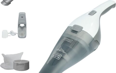 BLACK+DECKER dustbuster QuickClean 无绳手持式吸尘器特卖+包邮！含集尘盒和过滤器