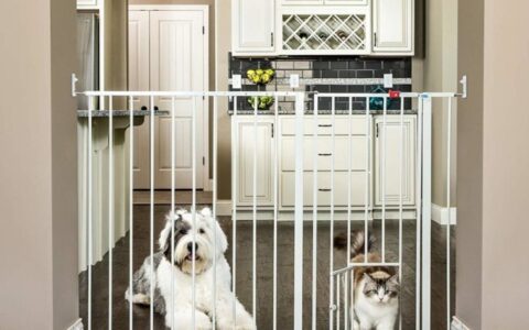 Carlson Pet Products 宠物防护门特卖+包邮！超宽超高设计！