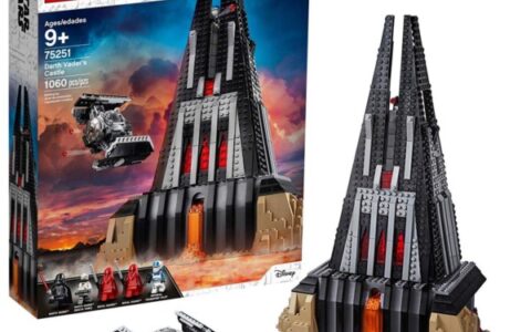 史低！乐高 LEGO 星球大战达斯-维达城堡（1060pcs）特卖+包邮！