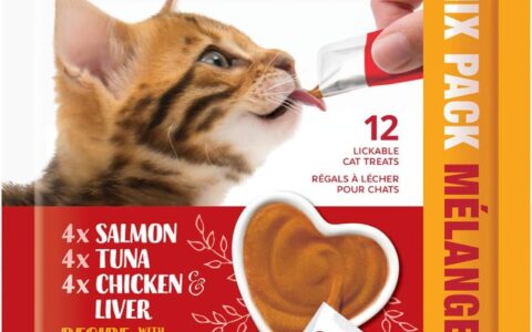 Catit 奶油 可舔 猫咪零食/猫条（12条装）特卖！
