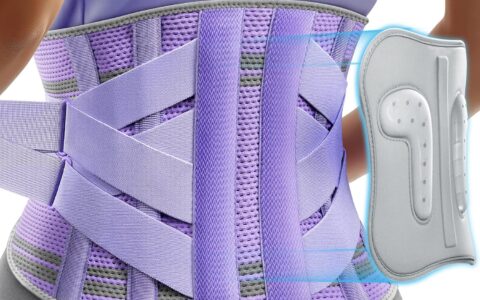 Rakiie 3D减压 轻盈透气 女性腰部支撑带/护腰带特卖！深度缓解疼痛