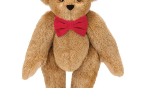 这款超可爱的Vermont Teddy Bear 泰迪熊毛绒玩具超值特价！美国制造