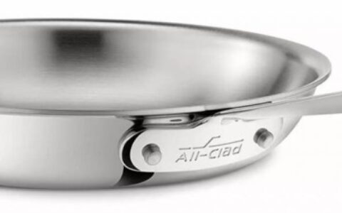 顶级锅具 All-Clad 4112 三层不锈钢12英寸煎锅清仓+包邮！