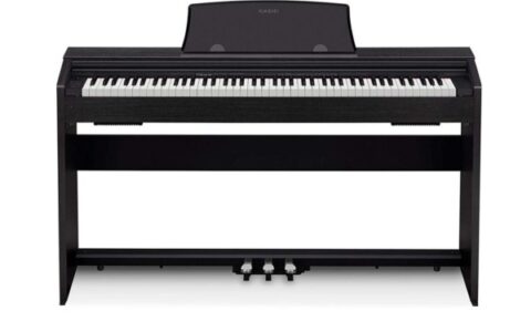 史低！Casio 卡西欧 PX-770 智能数码电子钢琴88键重锤AIR音源+包邮！