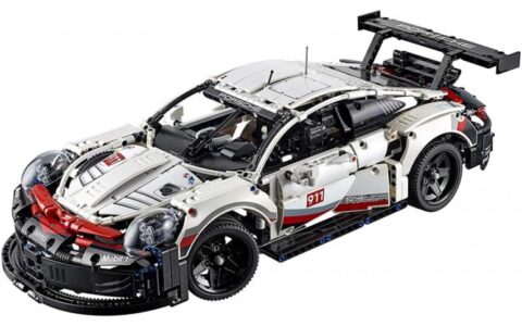 LEGO 乐高 42096 Porsche 保时捷 911 RSR赛车（1580pcs）特卖+包邮！