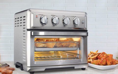 Cuisinart TOA-60C 1800W 超大容量空气对流烤箱特卖+包邮！带空气炸锅功能，原价449.99