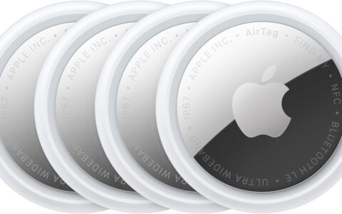 新品首次降价！Apple 苹果 第二代 AirTag 防丢追踪神器特卖+包邮！4个套装