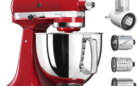 KitchenAid Artisan 名厨系列 5夸脱 多功能搅拌机/厨师机 + 多个附件套装特卖+包邮！