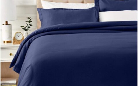 AmazonBasics 高档400支纯棉缎面被套特卖+包邮！