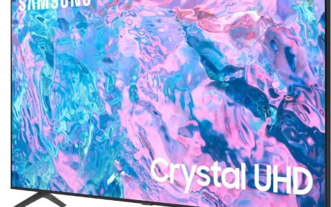 历史低价！SAMSUNG 三星 Crystal UHD CU7000 43英寸 4K超高清智能电视特卖+包邮！