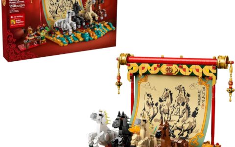LEGO  乐高 80119 春节 骏马奔腾 帆布鸿图特卖+包邮！