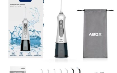 ABOX 200ml  便携可充电式强力脉冲口腔冲牙器/水牙线 特卖+包邮！