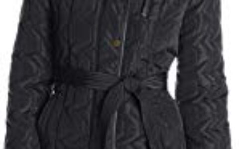 Big Chill Women's Memory Belted Long Puffer