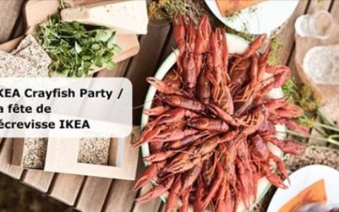 快买票啦！IKEA 宜家2019年度瑞典风味小龙虾节开始了！门票卖完即止