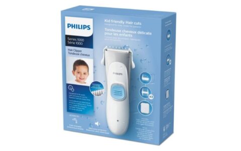史低！飞利浦 Philips 儿童理发器套装特卖！可水洗+超静音