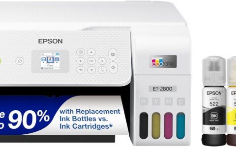 Epson 爱普生 EcoTank ET-2800 无线多功能打印机特卖+包邮！黑白2色可选