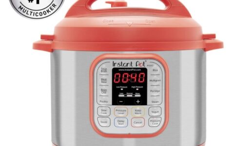 史低！Instant Pot Duo 红色版6夸脱7合一多功能智能压力锅特卖+包邮！