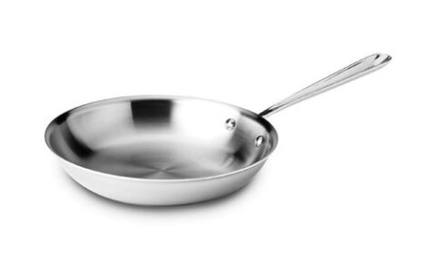 顶级锅具 All-Clad 4112 顶级三层12英寸不锈钢煎锅/炒锅特卖+包邮！600°F烤箱安全