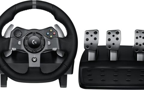 Logitech 罗技 G920 Driving Force 赛车游戏方向盘+脚踏板套装特卖！