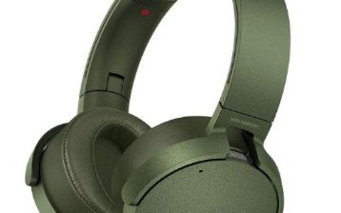 全网最低！SONY索尼 MDRXB950B1/R 超重低音无线耳机特卖+包邮！蓝色，军绿色可选