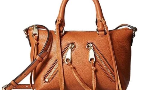 手慢无！Rebecca Minkoff 经典款 Micro Moto Satchel 真皮手袋清仓+包邮！