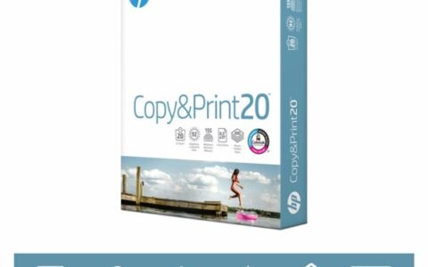 白菜价！惠普 HP 高品质打印复印多用途纸400张特卖！20lb, 8.5 x 11