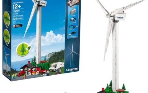 新低！LEGO 乐高 10268 稀有版 Vestas 风力发电机（826pcs）特卖+包邮！